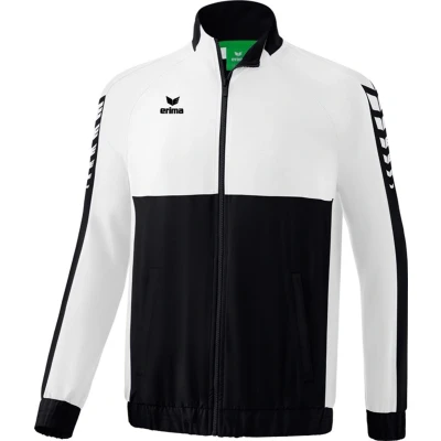 Afbeelding van Six Wings presentatiejack zwart/wit / S