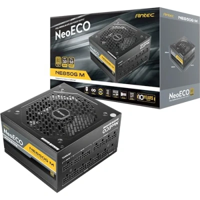 Afbeelding van Antec NE850G M ATX3.0 EC PC netvoeding 850 W 80 Plus Gold