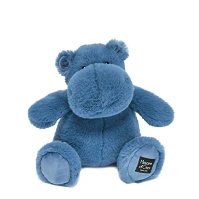 Image de Hip&#039;pie blue hippopotame Bleu 25cm
