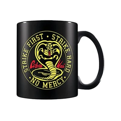 Afbeelding van Cobra Kai embleem unisex mok, standaard, keramiek,