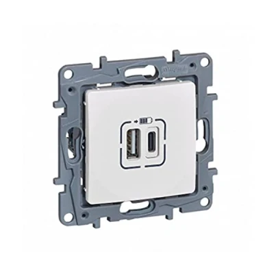 Afbeelding van Legrand 764597 USB stekker, meerkleurig, standaard