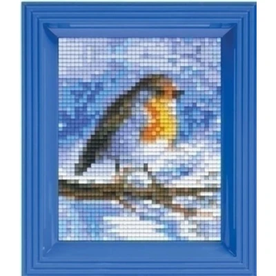 Afbeelding van Pixelhobby geschenkset Roodborstje 31234
