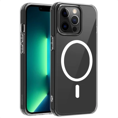Afbeelding van imoshion Hoesje geschikt voor iPhone 13 Pro Protective Backcover MagSafe Transparant