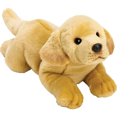 Afbeelding van Pluche knuffel dieren Labrador hond 34 cm Speelgoed knuffelbeesten Honden soorten