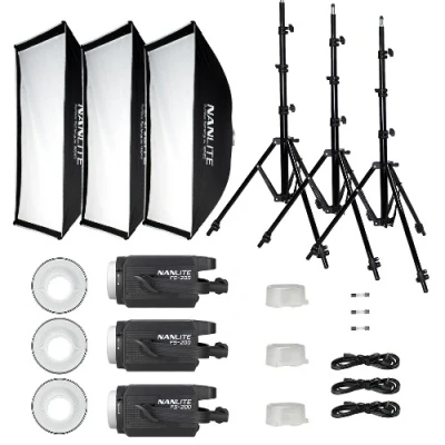 Afbeelding van Nanlite FS 200 Tripple Kit