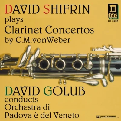 Afbeelding van Weber: Clarinet Concertos / Shifrin, Golub, et al