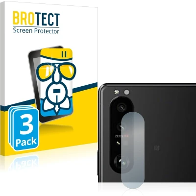 Afbeelding van BROTECT Screenprotector voor Sony Xperia 5 III (ALLEEN Camera Lens) Folie Beschermfolie Beschermglas transparant (3 Stuks)