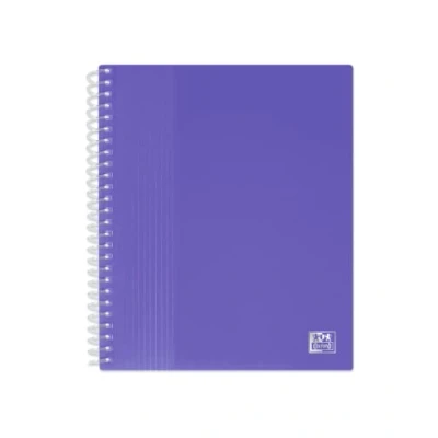 Afbeelding van OXFORD A5 School Life indexmap voor 80 weergaven / 40 hoesjes, polypropyleen, paars