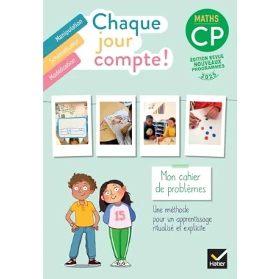 Afbeelding van CHAQUE JOUR COMPTE MATHS CP CAHIER DE PROBLEMES