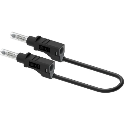 Afbeelding van Electro PJP 2210/600V CD1 50N Meetsnoer Bananenstekker 4 mm 50 cm Zwart 1 stuk(s)