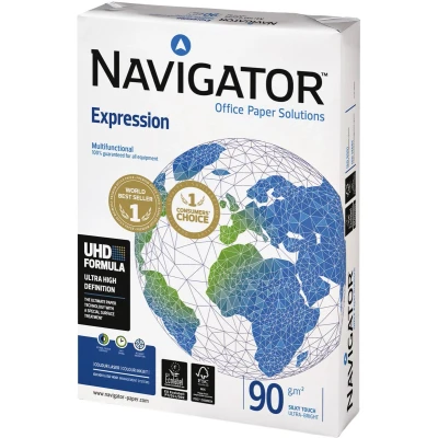 Afbeelding van Kopieerpapier Navigator Expression A4 90gr wit 500vel