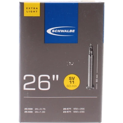 Afbeelding van Binnenband Schwalbe SV11 26&quot; 20/25 559/571 60mm ventiel