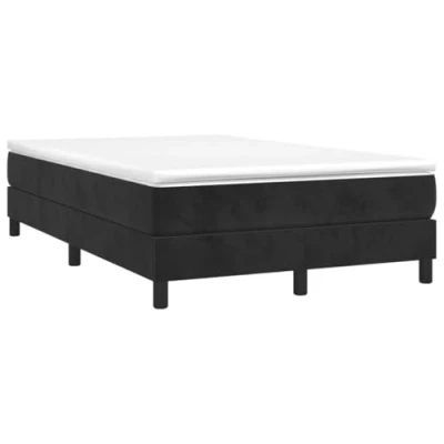 Image de vidaXL Cadre de lit sans matelas noir 120x200 cm velours3120762