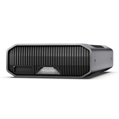 Afbeelding van SanDisk Professional G Drive Project (24 TB), Externe harde schijf, Grijs, Zilver