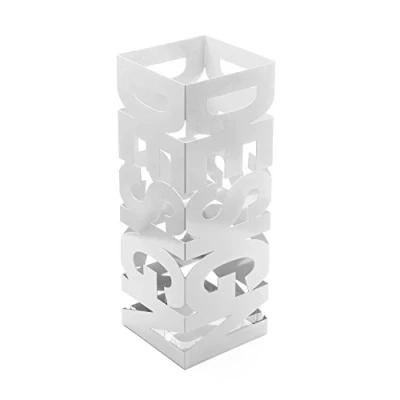Afbeelding van Versa Design paraplustandaard modern metaal wit 52 x 18 cm