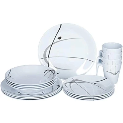 Afbeelding van BRUNNER All Inclusive borden van melamine serenade 16 telig