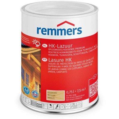 Afbeelding van Remmers hk lazuur 2,5 liter, kleurloos