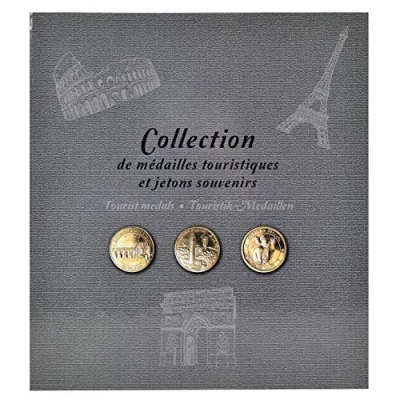 Image de ALBUM COLLECTION POUR 50 MEDAILLES TOURISTIQUES