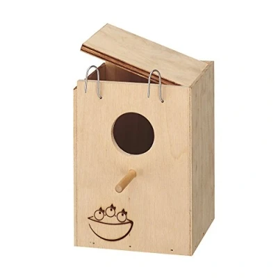 Afbeelding van Ferplast Vogelhuisje Nido 17 Cm Hout Beige