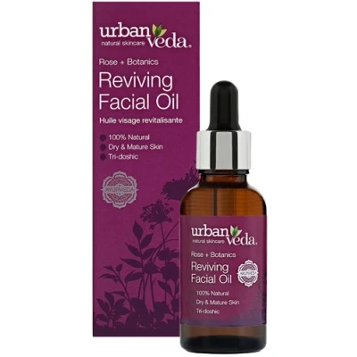 Afbeelding van Urban Veda Reviving Facial Oil Ayurveda Natuurlijk Verzorgend Vegan Dierproefvrij Vrij van parabenen