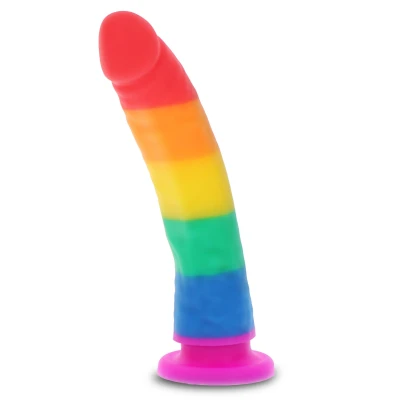 Afbeelding van ToyJoy Pride Unicorn Dancer 8&#039; Regenboog