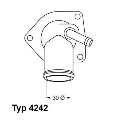 Afbeelding van Wahler Thermostaat 4242.92D