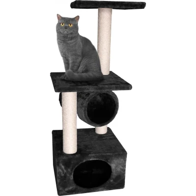 Afbeelding van Ebi Classic Tree Rodo Krabpaal Zwart 38 x 110 cm