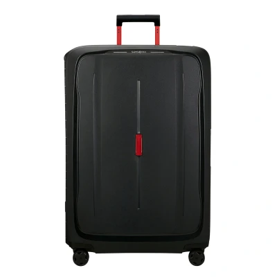 Afbeelding van Samsonite Essens Spinner 81 Koffer Charcoal Red Zwart Koffersoorten