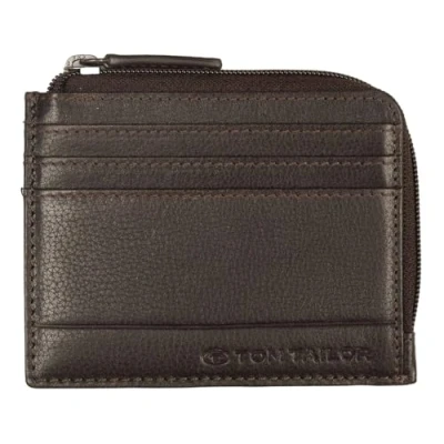 Afbeelding van TOM Tailor Portemonnee, Heren, Maat: One Size, Dark brown