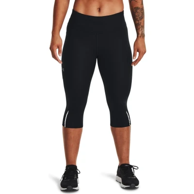 Afbeelding van Under Armour FLY FAST 3.0 Speed Capri Legging, Dames, Maat: Large, Black