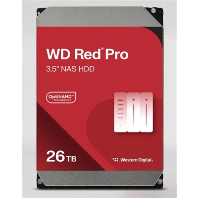 Image de WD Red Pro WD260KFGX Disque dur Enterprise 26 To interne 3.5&quot; SATA 6Gb/s 7200 tours/min mémoire tampon : 512 Mo