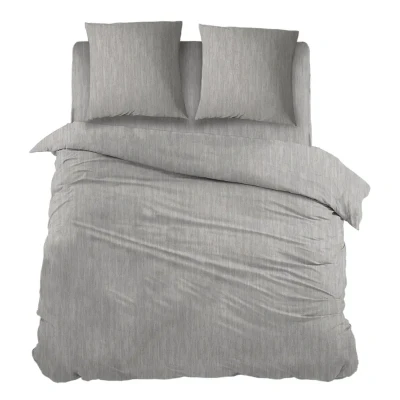 Afbeelding van Snoozing Brigitte Dekbedovertrek Lits jumeaux 240x200/220 cm Grey