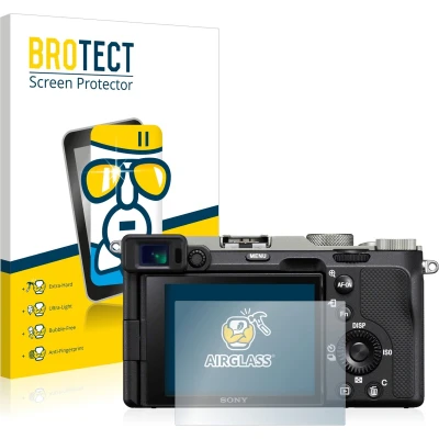 Afbeelding van BROTECT Screenprotector voor Sony Alpha 7C Folie Beschermfolie Beschermglas transparant