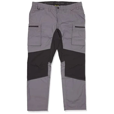 Afbeelding van Blaklader Service werkbroek met stretch 1459 1845 Medium Grijs/Zwart D104