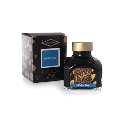 Afbeelding van Diamine Guitar Ink, inkt voor vulpen, Pelham Blue, 80 ml
