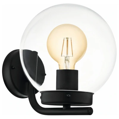 Afbeelding van Led wl taverna 60 w zw/helder Eglo