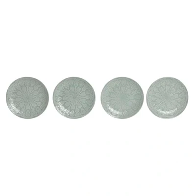 Afbeelding van Bordenset Home ESPRIT Groen Keramiek Mandala Arabisch 19,8 x 2 cm