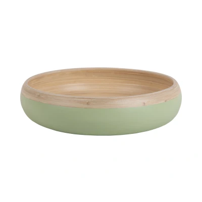 Afbeelding van Present Time Saladeschaal Puro Sphere Zachtgroen