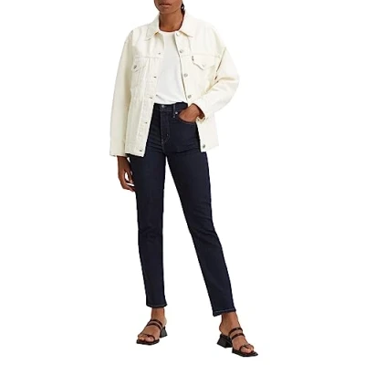 Image de Levi&#039;s Femme Jeans 724™ High Rise Straight, Blue Wave Rinse, 27W / 30L