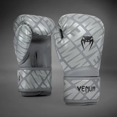 Afbeelding van Venum Contender 1.5 XT Bokshandschoenen Kinderen Grijs Zwart 6 OZ