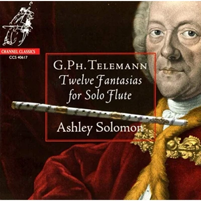 Afbeelding van Ashley Solomon Twelve Fantasias For Solo Flute (CD)