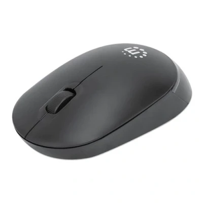 Image de Souris optique sans fil Manhattan Performance III 3 boutons 1000 Dpi Ambidextre Noire