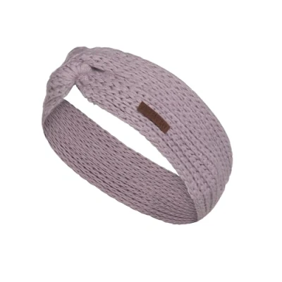 Afbeelding van Knit Factory Oorwarmers, Dames, Maat: One Size, Mauve