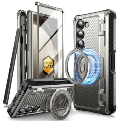 Afbeelding van Supcase Unicorn Beetle UB PRO Mag Rugged Case Galaxy Z Fold6 Titan Gray