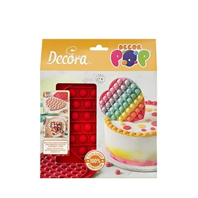 Afbeelding van Decora Silicone Mal DecorPop hart 19x17cm