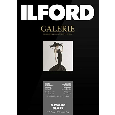 Afbeelding van ILFORD Galerie Metallic lipgloss, 260 g/m², A3+, 329 mm x 483 mm, 25 vellen