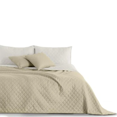 Afbeelding van DecoKing Axel dubbelzijdig licht dekbed uit microvezel 220 x 240 cm, beige, gewatteerd, ultrasoon