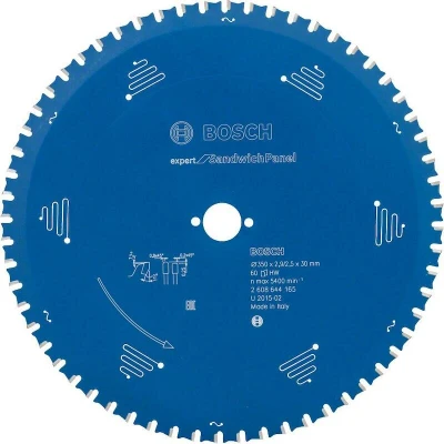 Image de BOSCH 2608644165 lame de scie circulaire Expert pour panneau sandwich, 350 x 30 2.9 mm, 60T