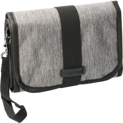 Afbeelding van Medimee Travelgear Tas Medicijntasje 13 x 18 4 cm Grijs