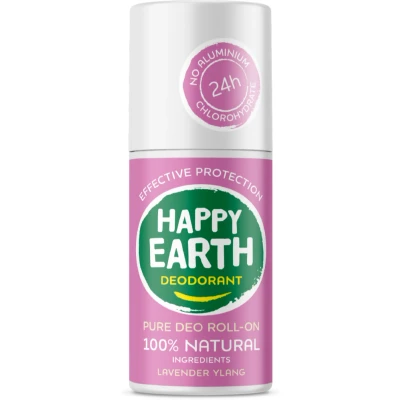 Afbeelding van Happy Earth 100% Natuurlijke Deo Roll On Lavender Ylang